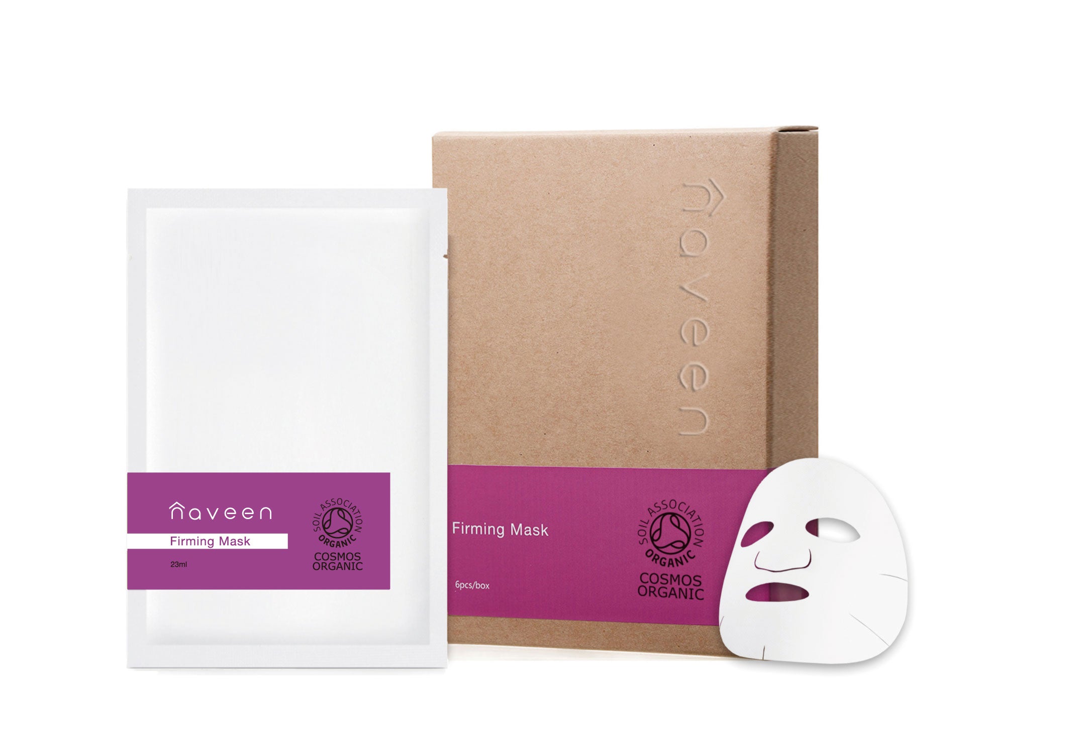 Naveen - Firming Mask 23ml x 3 (Luomusertifioitu & Vegaaninen)