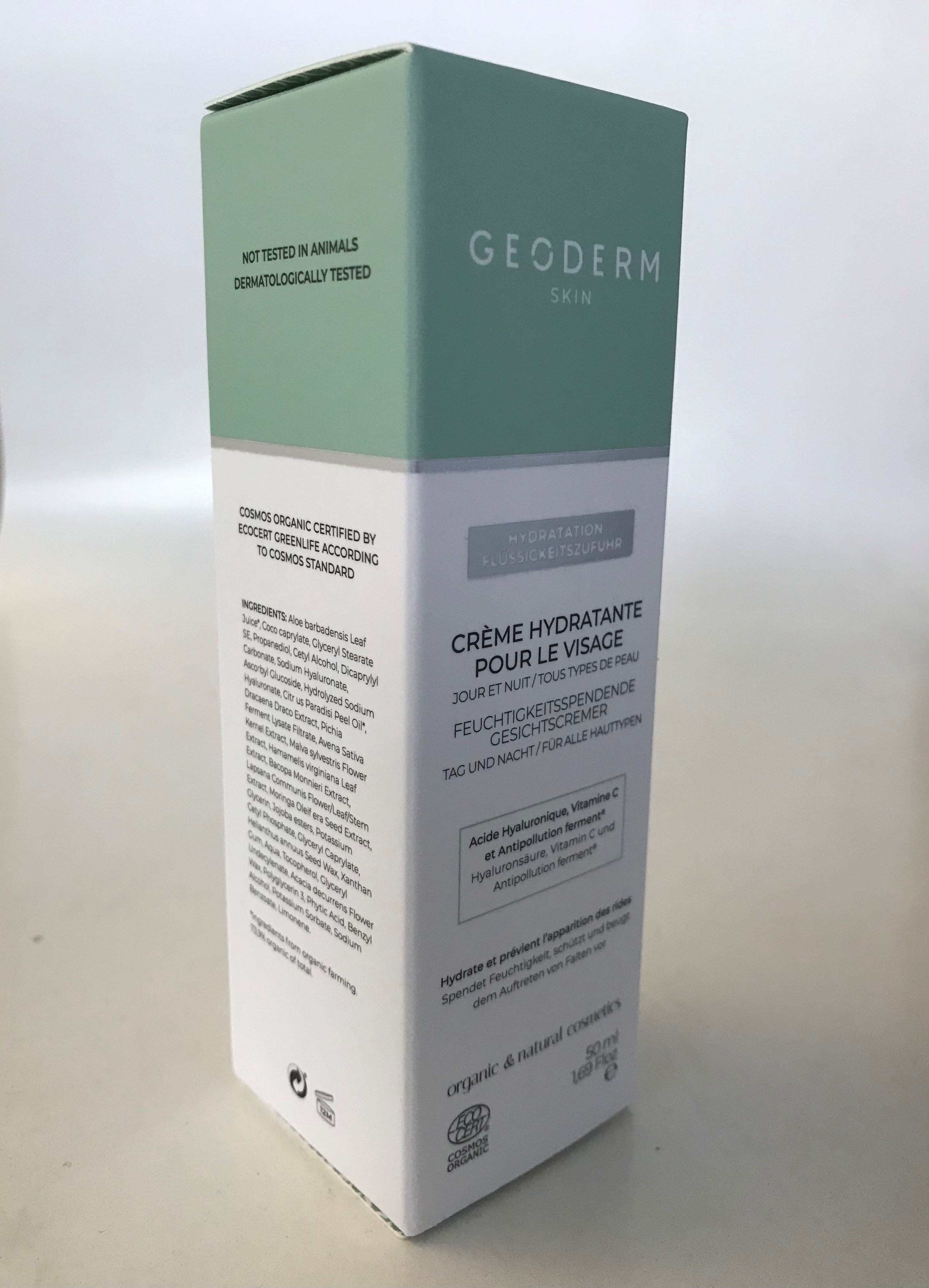 Geoderm - Face Moisturizer 50ml (Luomusertifioitu & Vegaaninen)