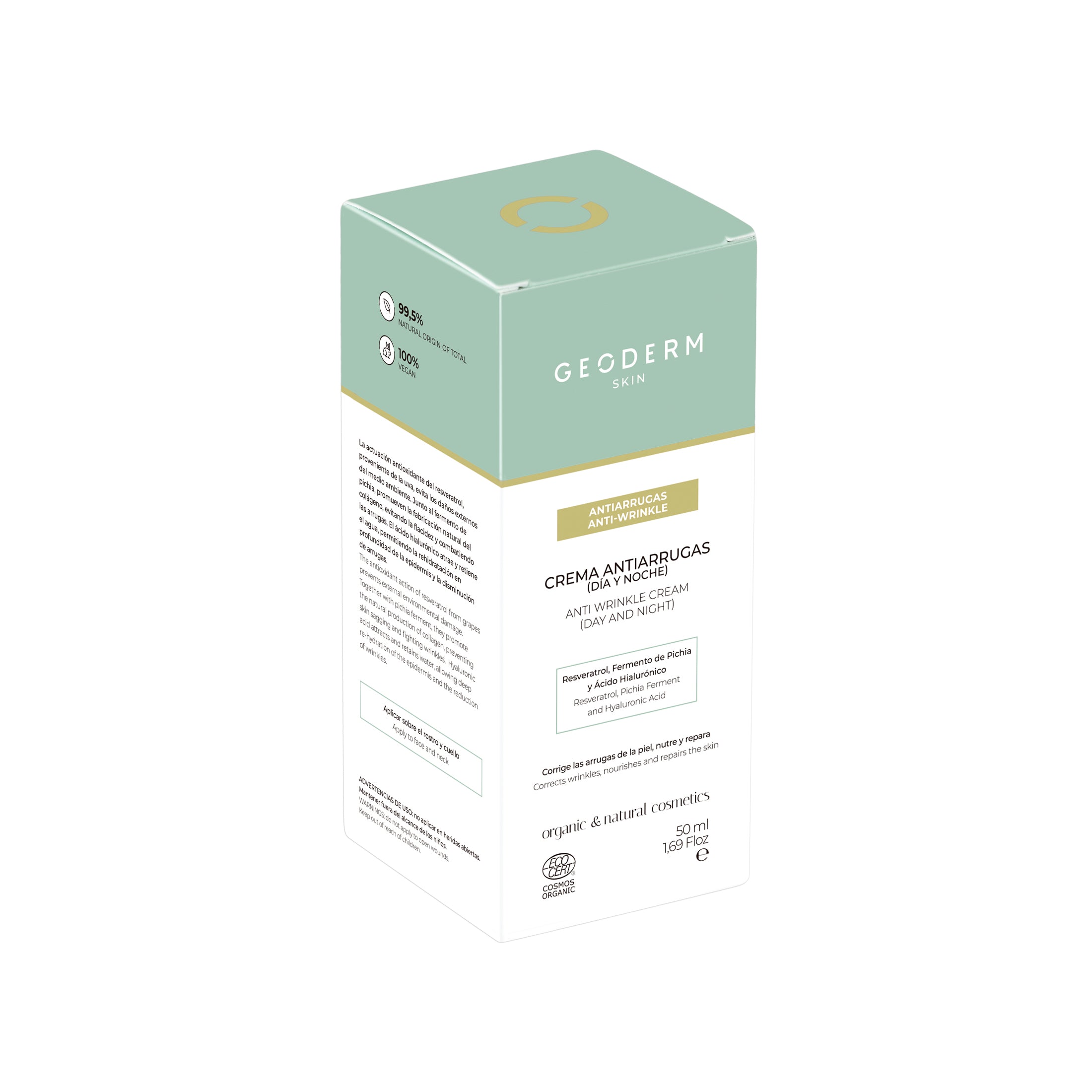 Geoderm - Anti Wrinkle Cream 50ml (Luomusertifioitu & Vegaaninen)