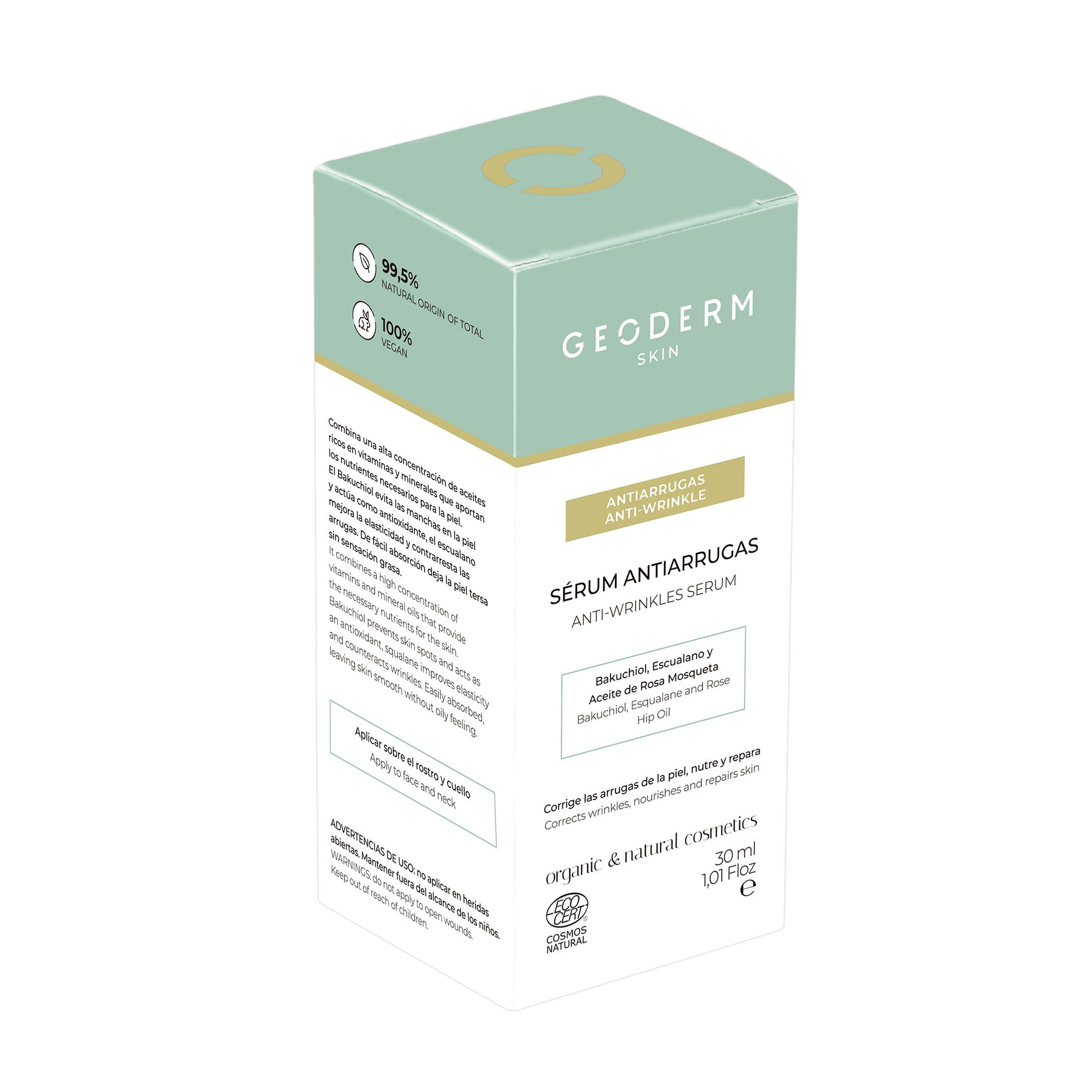Geoderm - Anti-Wrinkles Serum 30ml (Luomusertifioitu & vegaaninen)